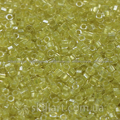Бисер DBC-910 Miyuki Delica Beads Cut 11/0 (рубка, светло-оливковый)
